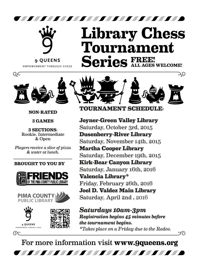 2015-2016 9Q/PCPL Chess Tournament Schedule